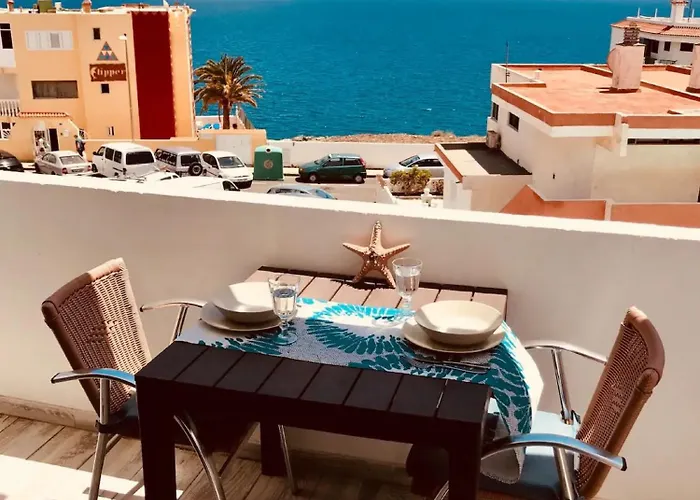 Acogedor Y Vistas Al Mar Апартаменты *