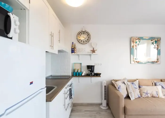 Acogedor Y Vistas Al Mar Апартаменты Маспаломас